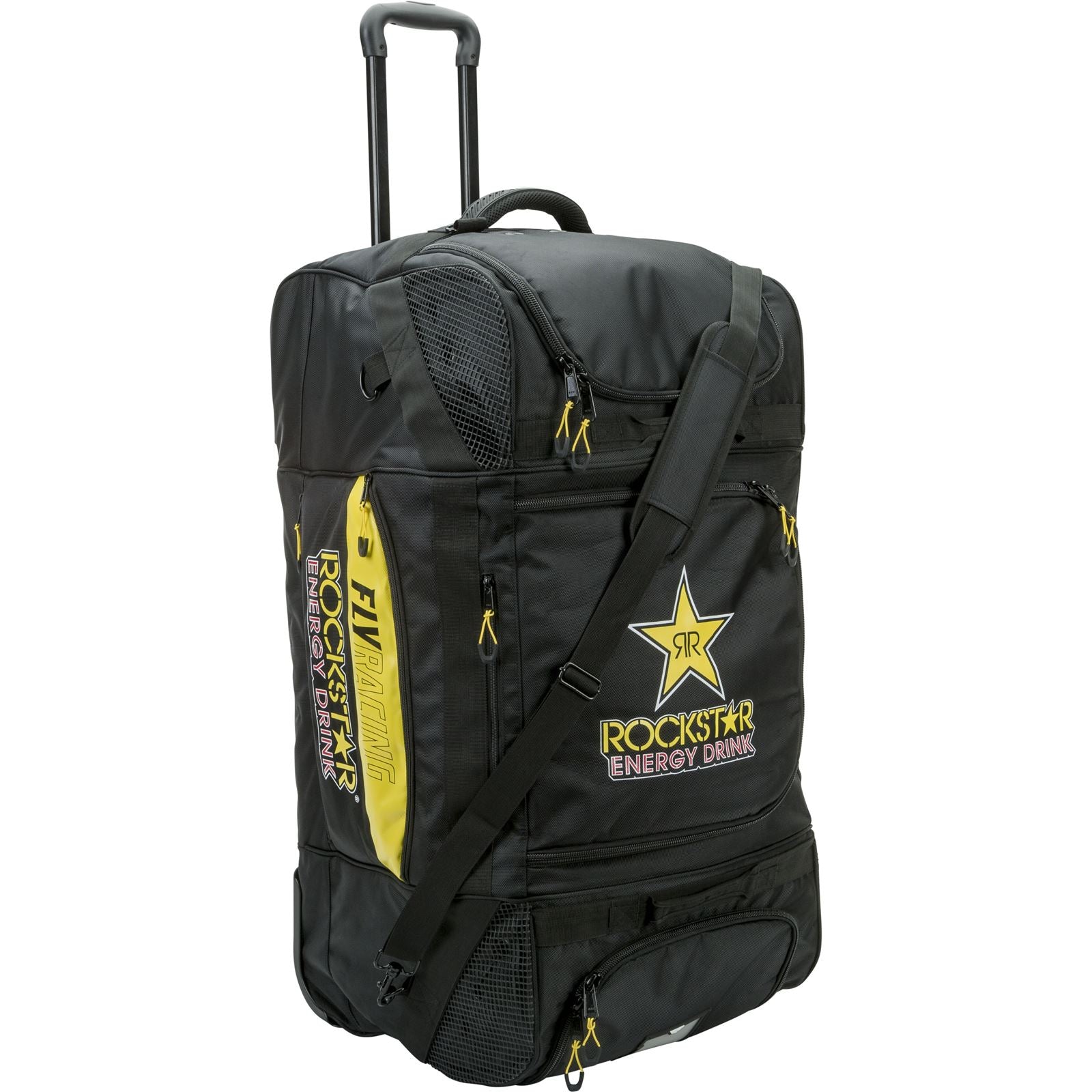 Fly Racing Rockstar Roller Grande Bag Black/Yellow [MPN: 28-5223]_608119