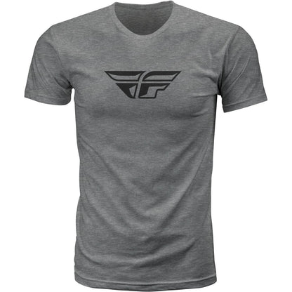 Fly Racing Fly F-Wing Tee Shirt - Dark Grey Heather_608332
