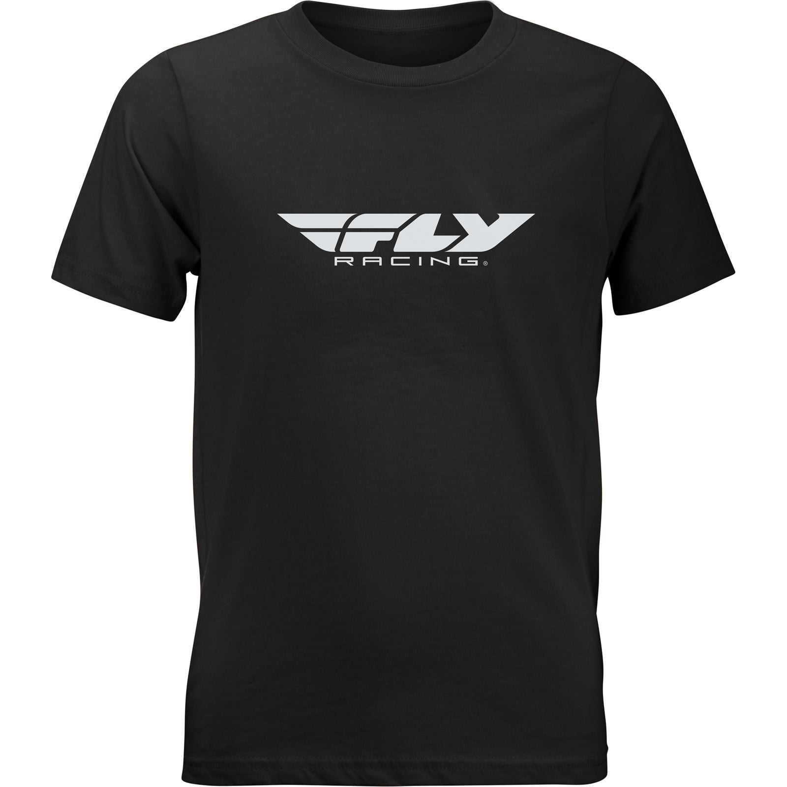 Fly Racing  Youth Fly Corporate Tee Shirt - Black - Youth Medium 352-0664YM_608477