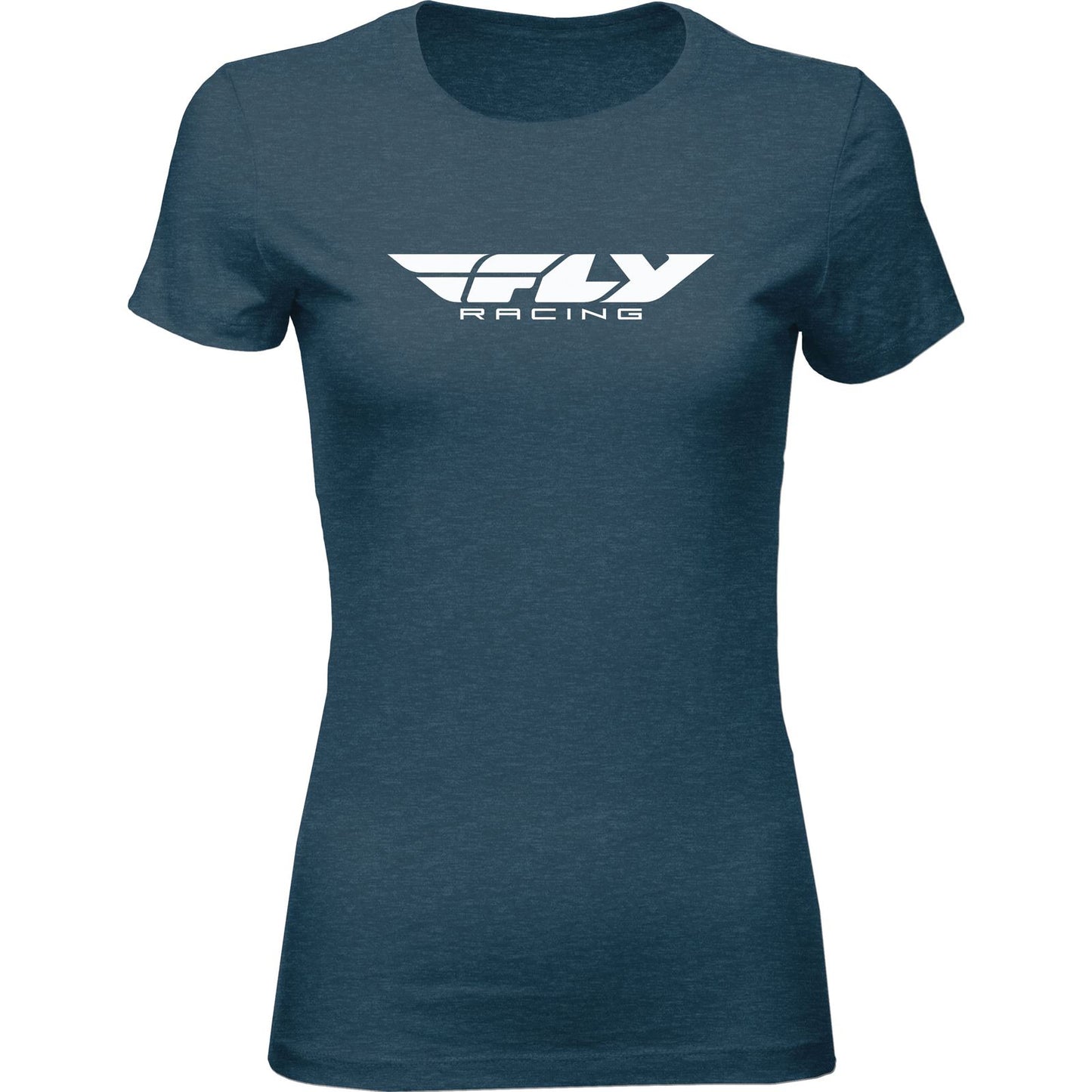Fly Racing Fly Women's Corp Tee Indigo Medium 356-0362M_608609