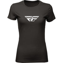 Fly Racing Women's Fly F-Wing Tee Black Large [MPN: 356-0480L]_608618