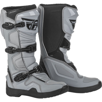 Fly Racing Maverik Boots Grey/Black Size 07 [MPN: 364-68007]_608774