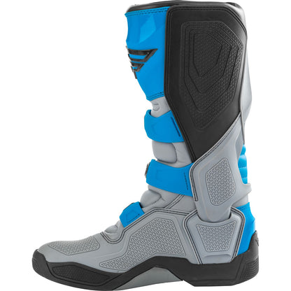 Fly Racing FR5 Boots Grey/Blue Size 07 364-71107_608852