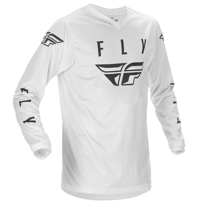 Fly Racing Youth Fly Universal Jersey White/Black, YX 374-995YX_611058