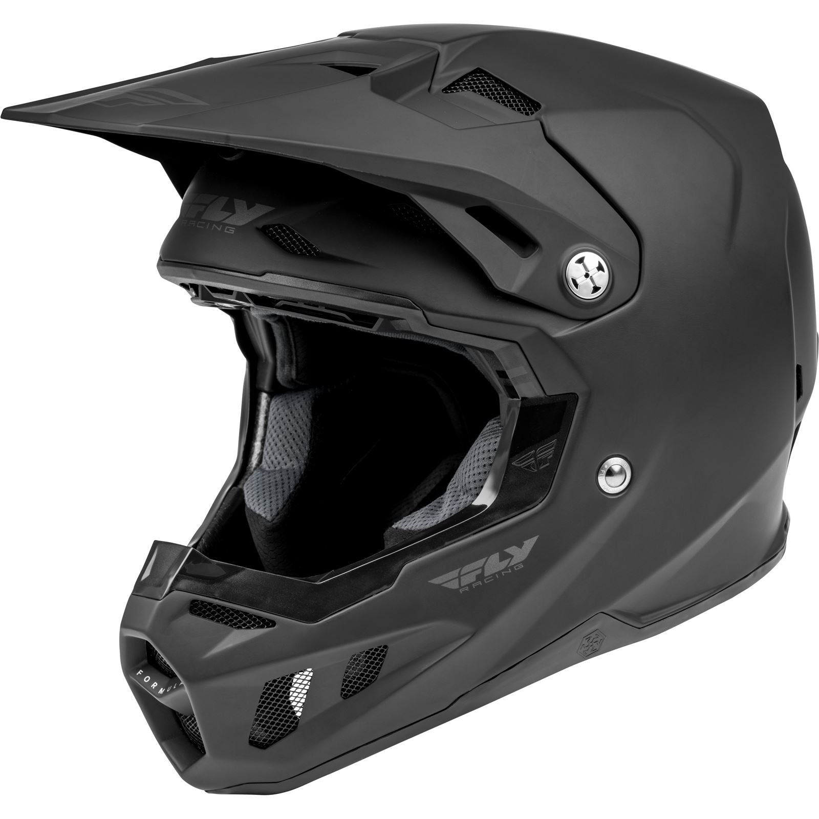 Fly Racing Formula CC Solid Helmet - Matte Black _611103
