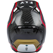 Fly Racing Formula Carbon Axon Helmet - Black/Red/Khaki_611284