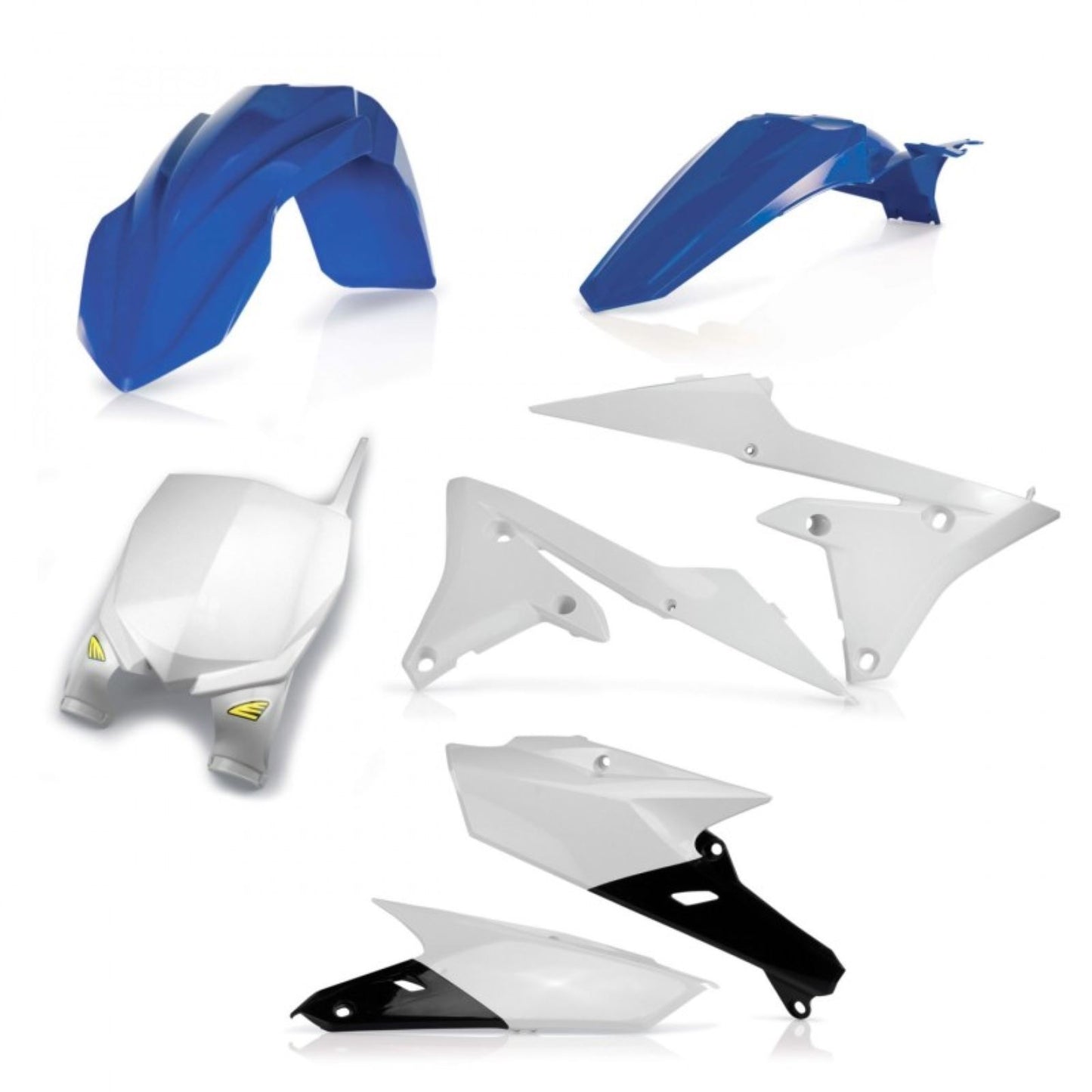 Cycra Plastic Body Kit - OE White/Blue/Black  - YZF [MPN: 1CYC-9412-00]_1453563