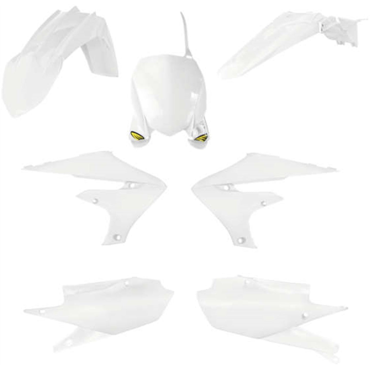 Cycra Plastic Body Kit - White - YZF [MPN: 1CYC-9427-42]_994050