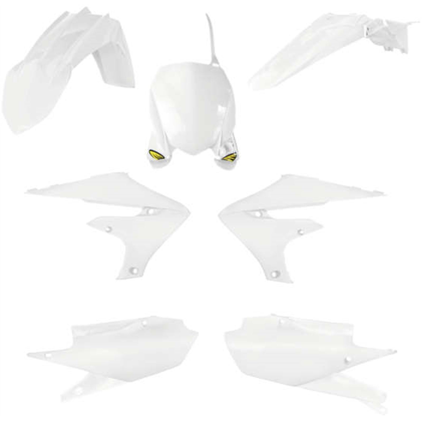 Cycra Plastic Body Kit - White - YZF [MPN: 1CYC-9427-42]_994050