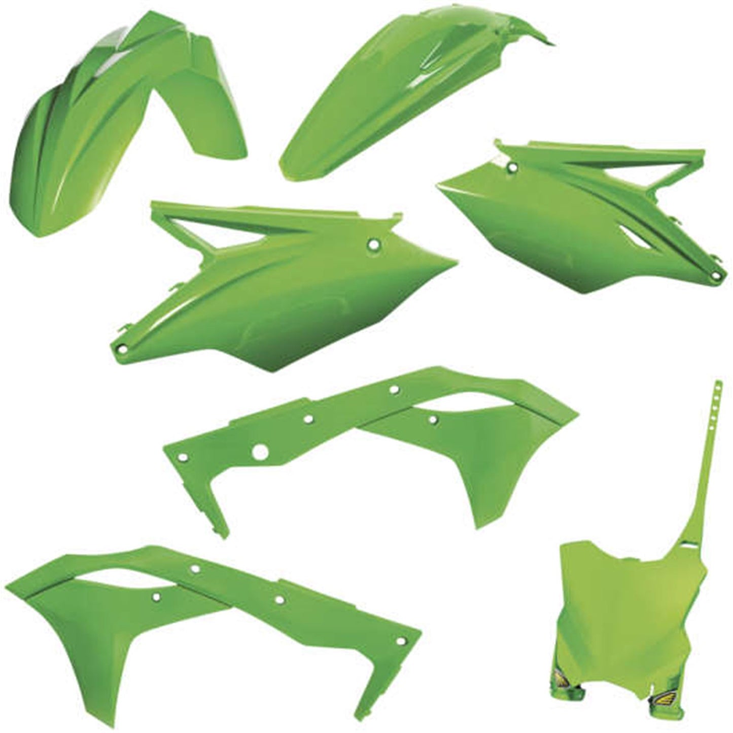 Cycra Plastic Body Kit - Green - KX250F [MPN: 1CYC-9419-72]_986024