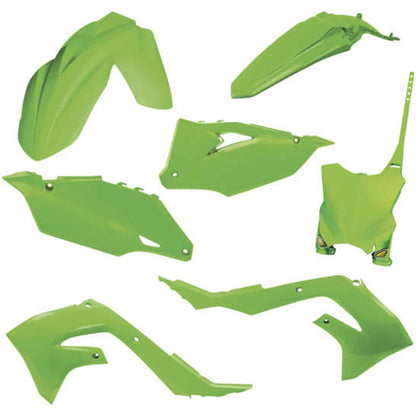 Cycra Plastic Body Kit - OEM Green - KXF [MPN: 1CYC-9425-00]_990778