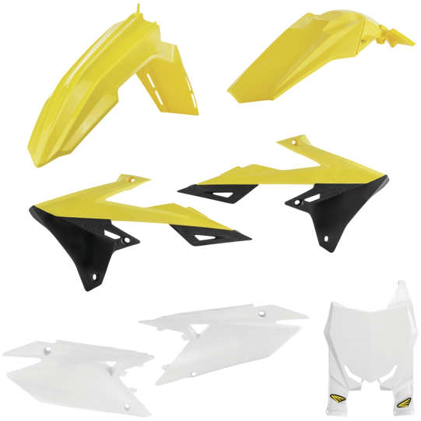 Cycra Plastic Body Kit - OE Yellow/White/Black - RM-Z [MPN: 1CYC-9430-00]_981004