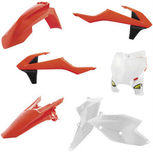 Cycra Plastic Body Kit - OEM Orange/White/Black for KTM [MPN: 1CYC-9417-00]_995683