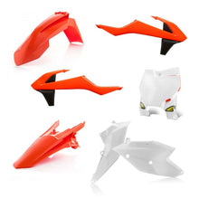 Cycra Plastic Body Kit - OEM Orange/White/Black for KTM [MPN: 1CYC-9417-00]_1453114