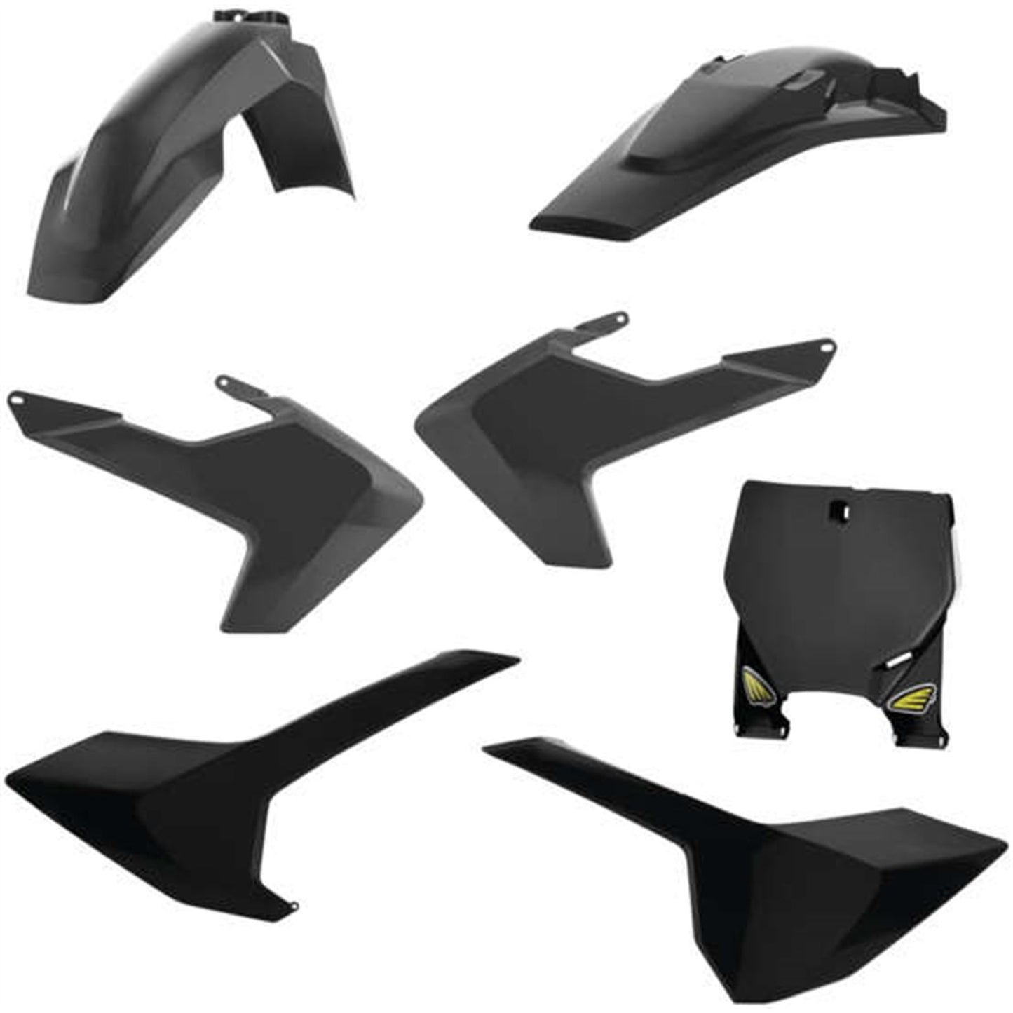 Cycra Plastic Body Kit - Black for Husqvarna [MPN: 1CYC-9421-12]_990381
