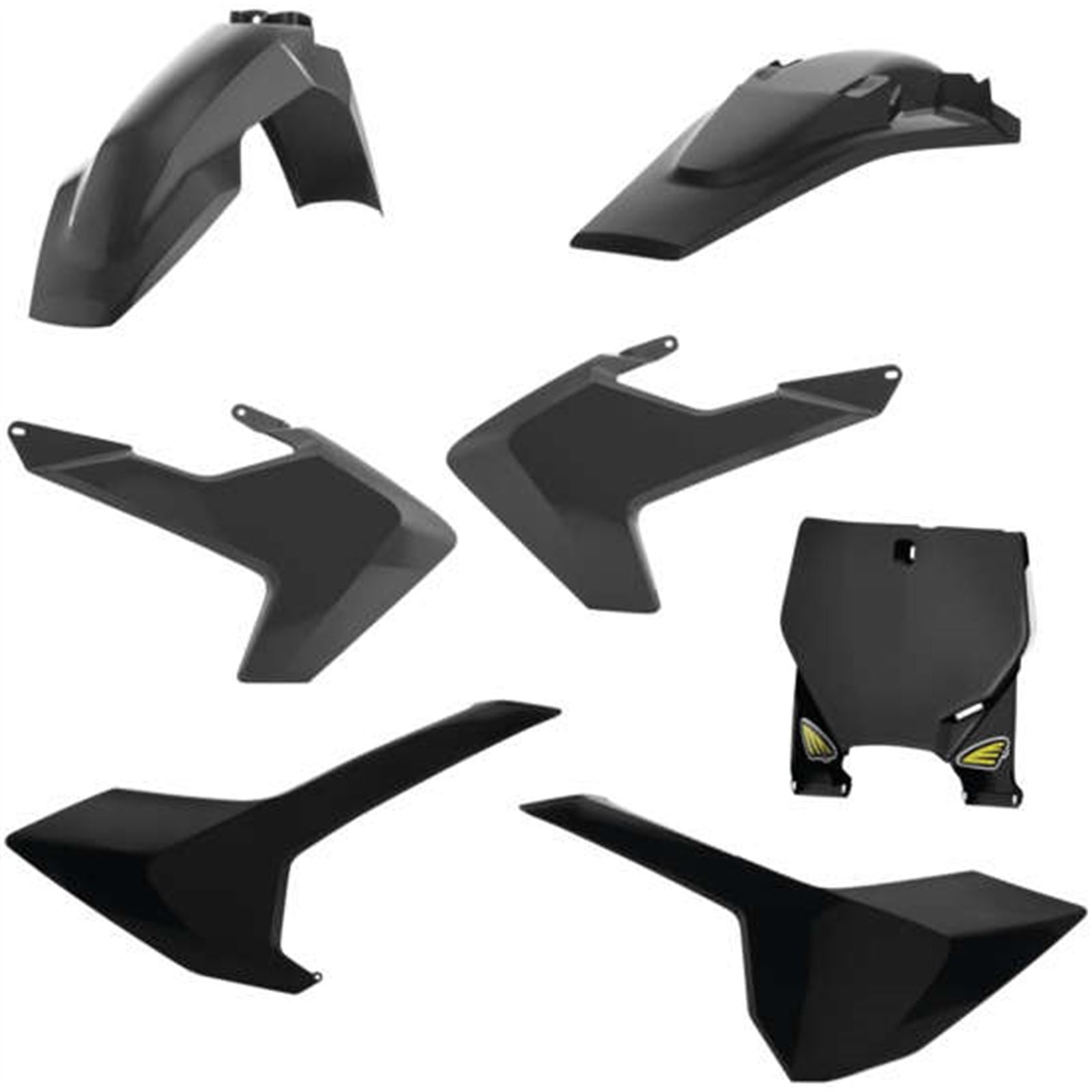 Cycra Plastic Body Kit - Black for Husqvarna [MPN: 1CYC-9421-12]_990381
