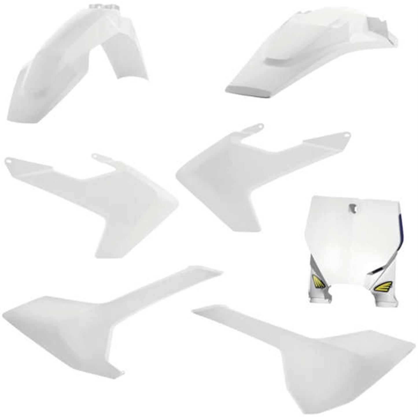 Cycra Plastic Body Kit - Orig. Equipment White for Husqvarna [MPN: 1CYC-9421-00]_995582