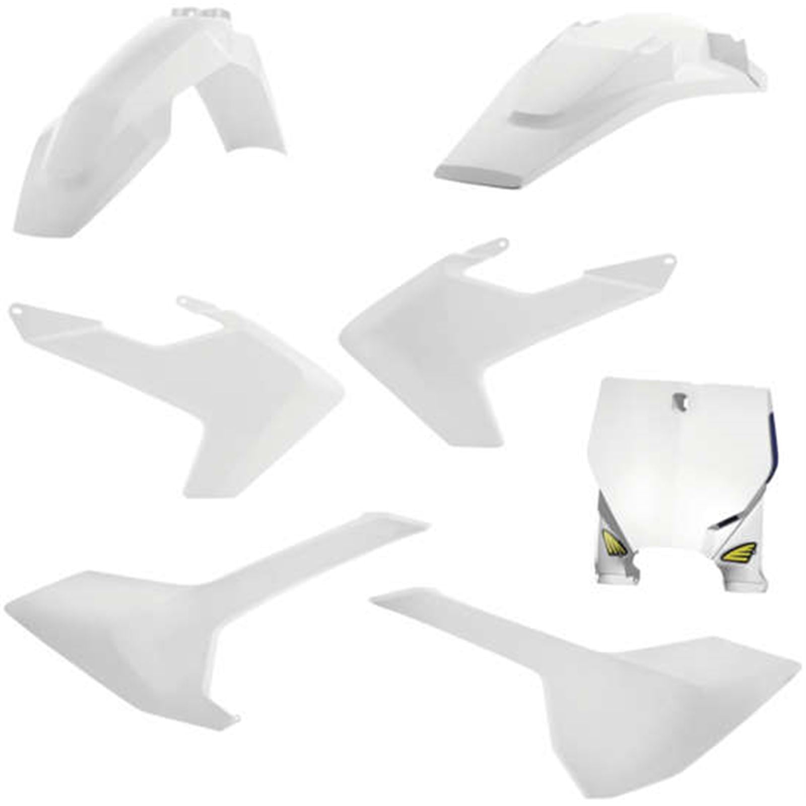 Cycra Plastic Body Kit - Orig. Equipment White for Husqvarna [MPN: 1CYC-9421-00]_995582