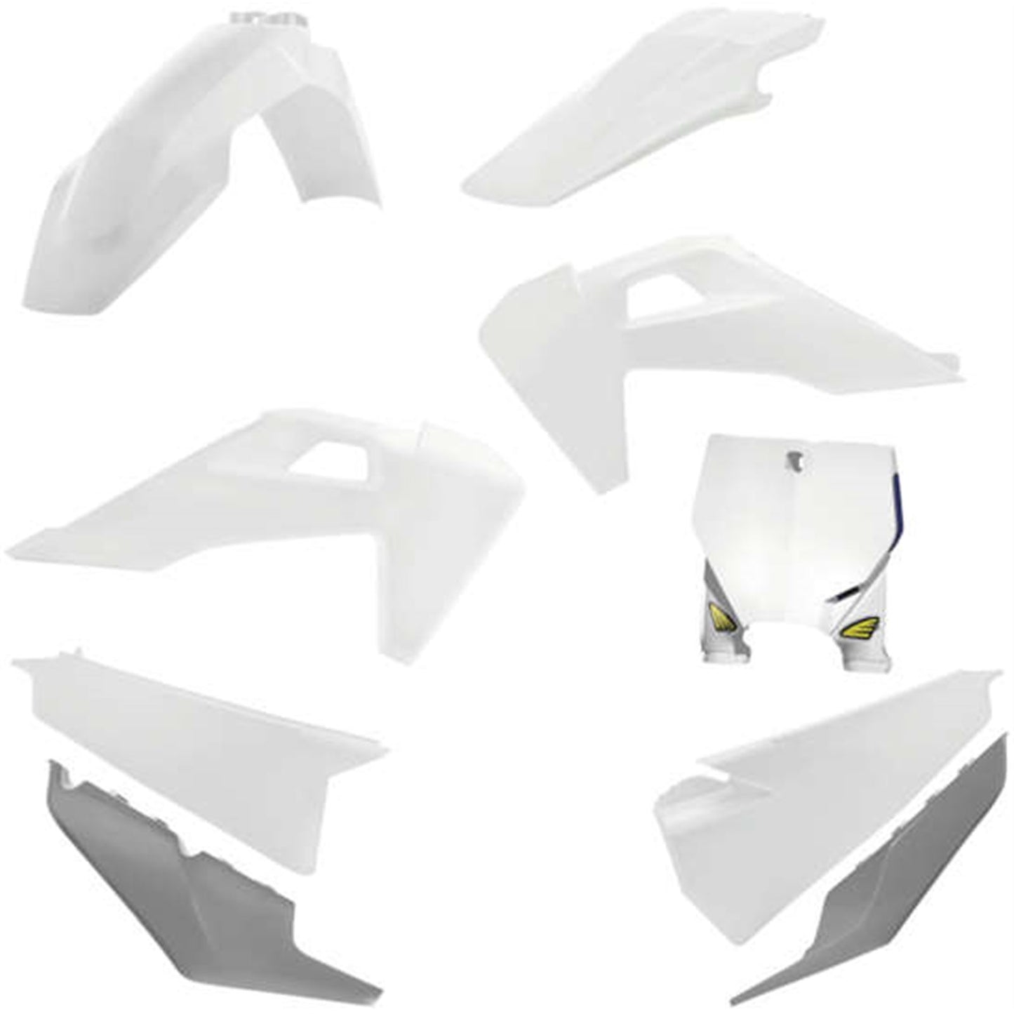 Cycra Plastic Body Kit - '20 OE White/Gray for Husqvarna [MPN: 1CYC-9429-00]_982014