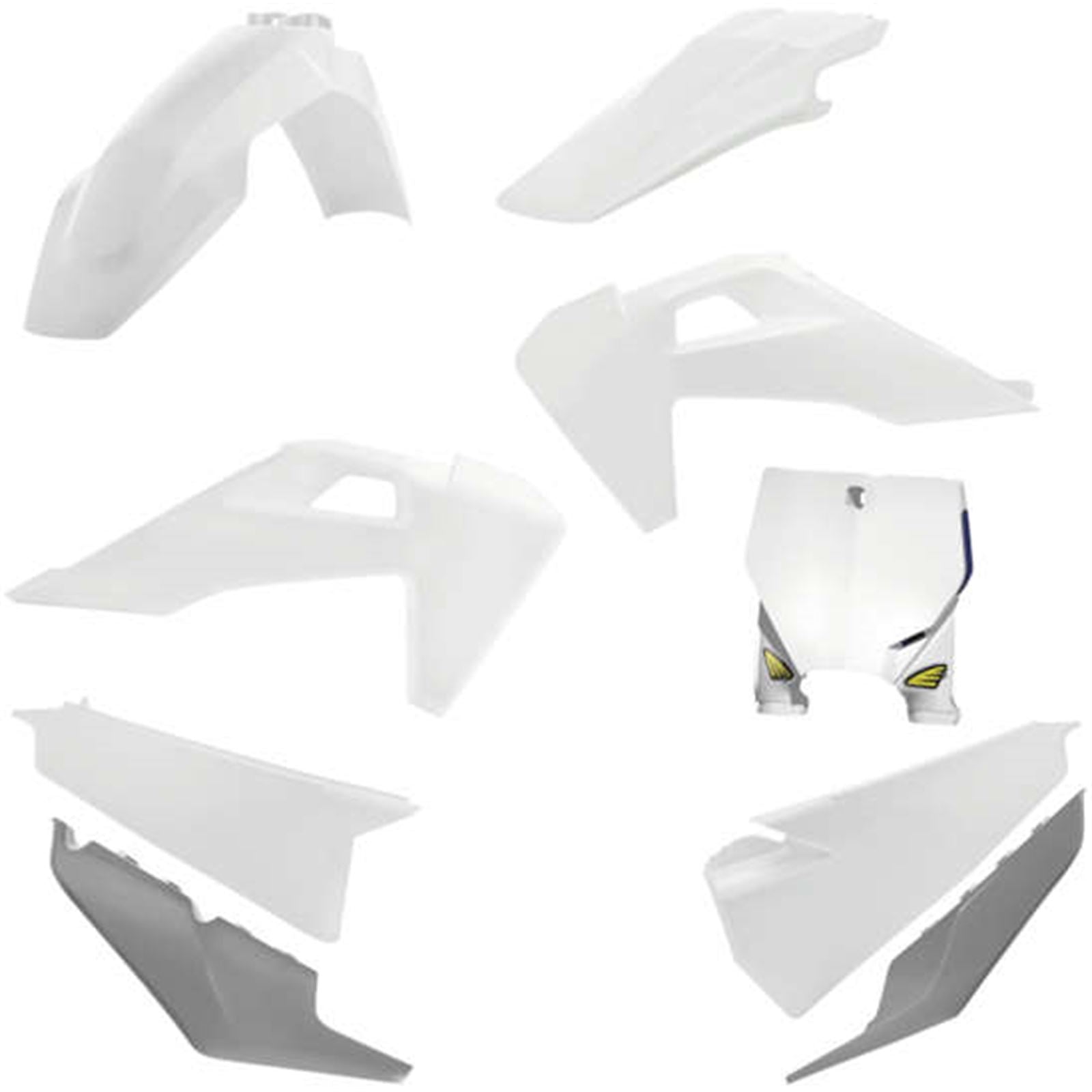 Cycra Plastic Body Kit - '20 OE White/Gray for Husqvarna [MPN: 1CYC-9429-00]_982014