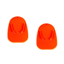 2FastMoto Kickstand Sidestand Pad - 2/Pack - Orange 15-6006Ox2_631307