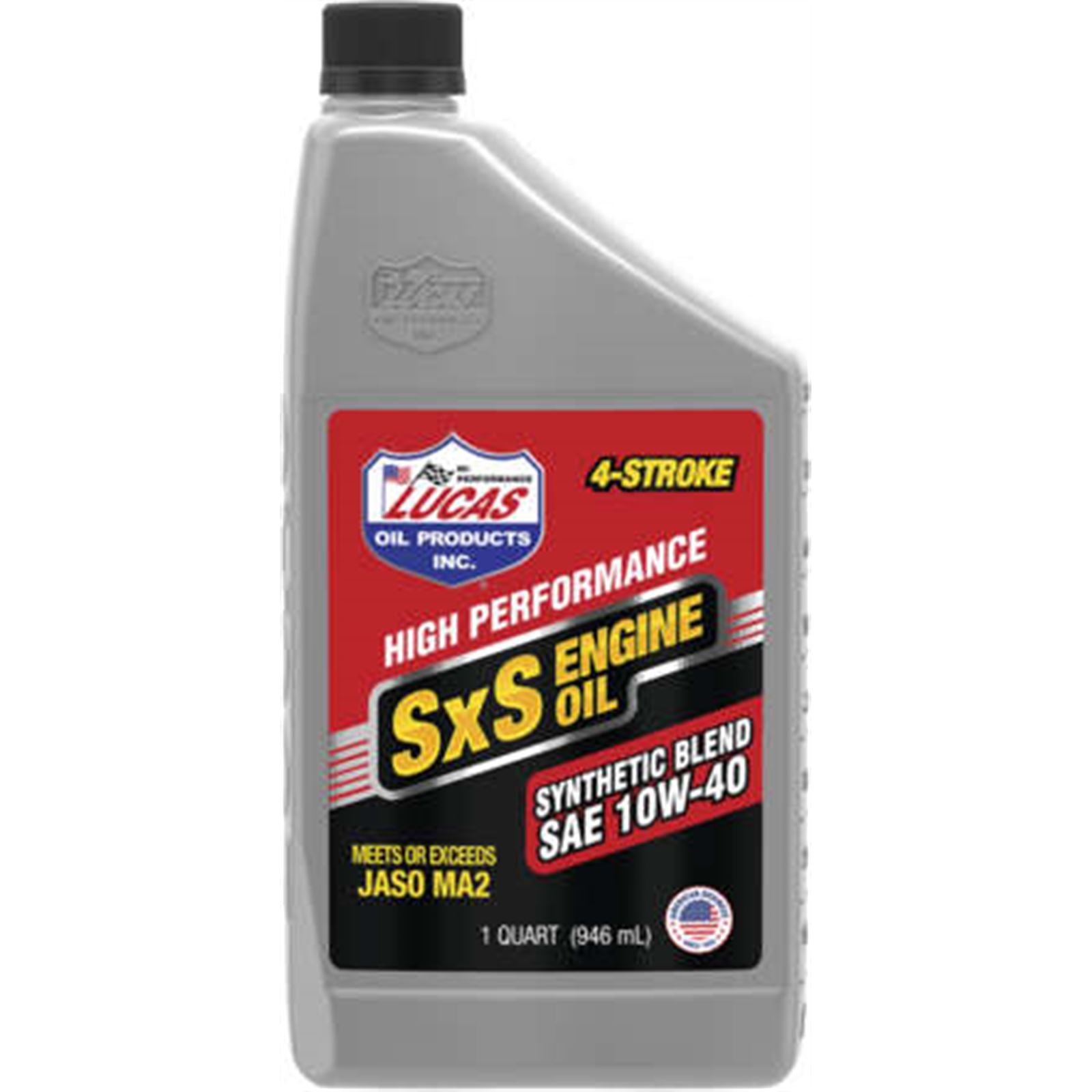 Lucas SXS Semi Synthetic Engine Oil 10W40 - 1/Quart [MPN: 11196]_985151