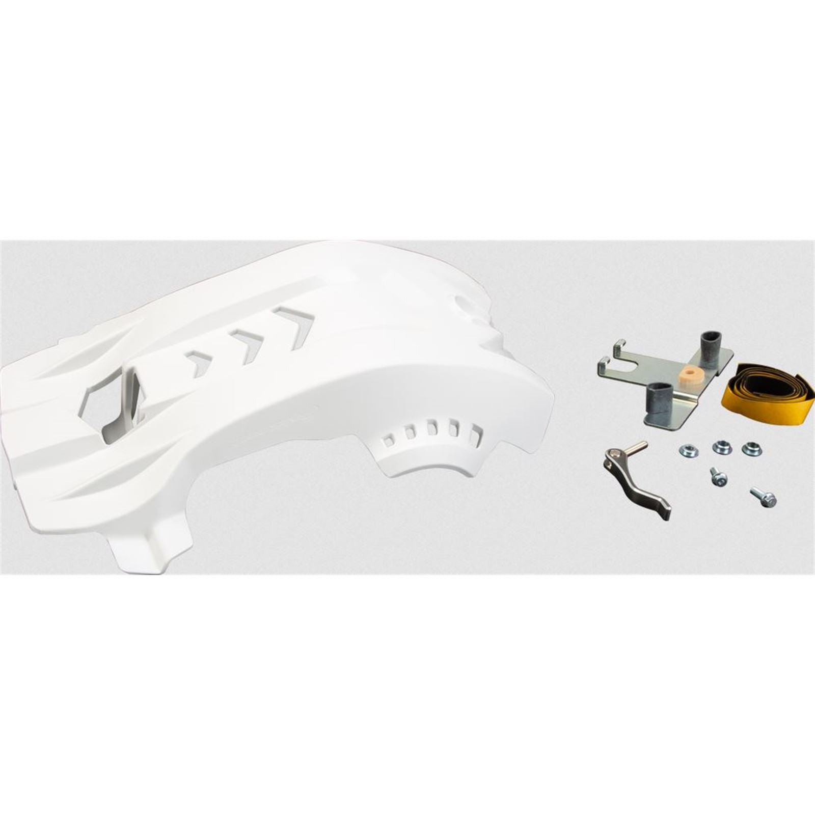Polisport Fortress Skid Plate White Husqvarna 8468900006_881755