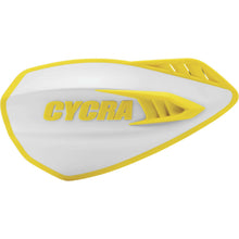 Cycra Handguards - Cyclone - White/Yellow [MPN: 1CYC-0056-234]_995979