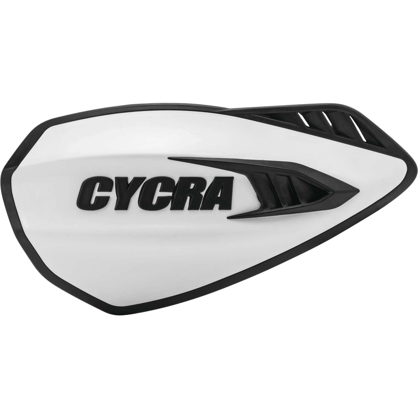Cycra Handguards - Cyclone - White/Black [MPN: 1CYC-0056-237]_990489