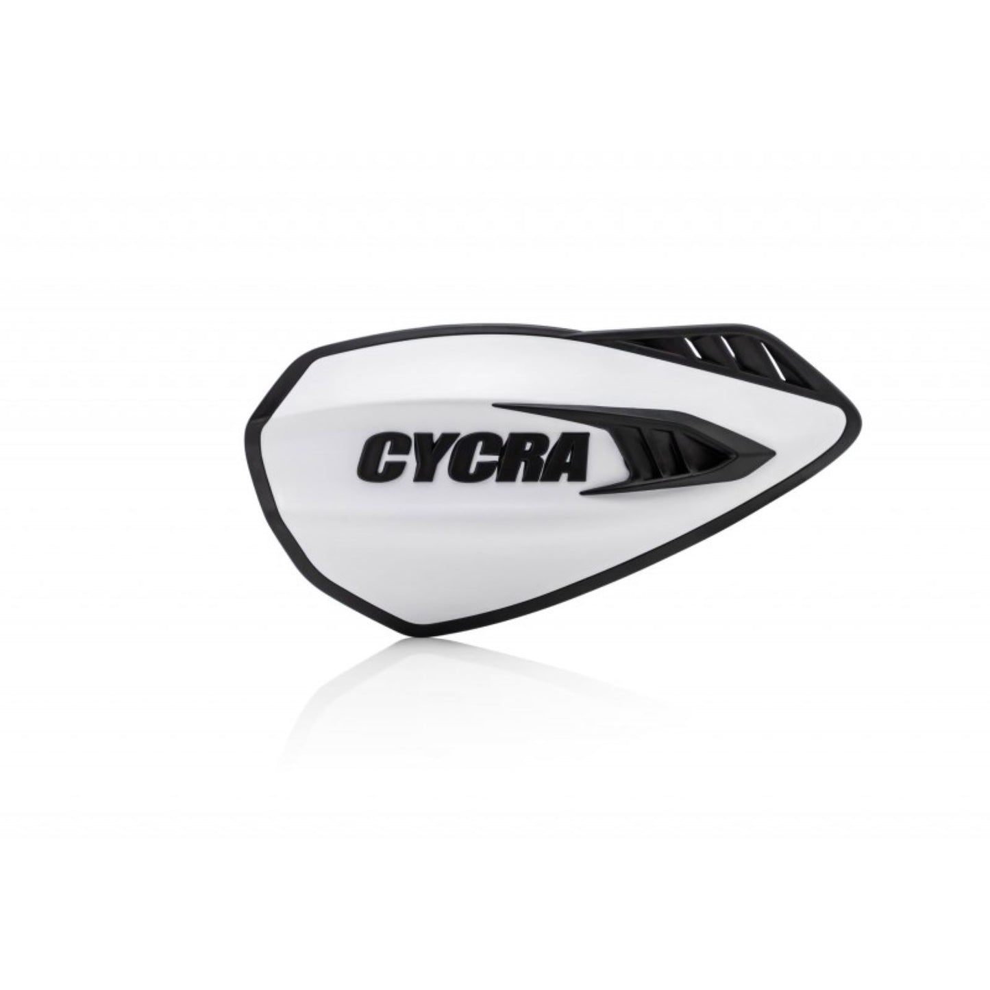 Cycra Handguards - Cyclone - White/Black [MPN: 1CYC-0056-237]_1453414