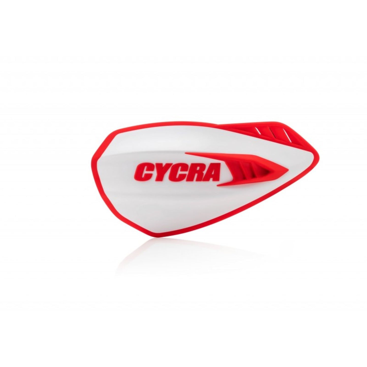 Cycra Handguards - Cyclone - White/Red [MPN: 1CYC-0056-239]_1453415