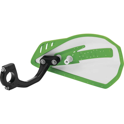 Cycra Handguards - Cyclone - White/Green [MPN: 1CYC-0056-241]_990739