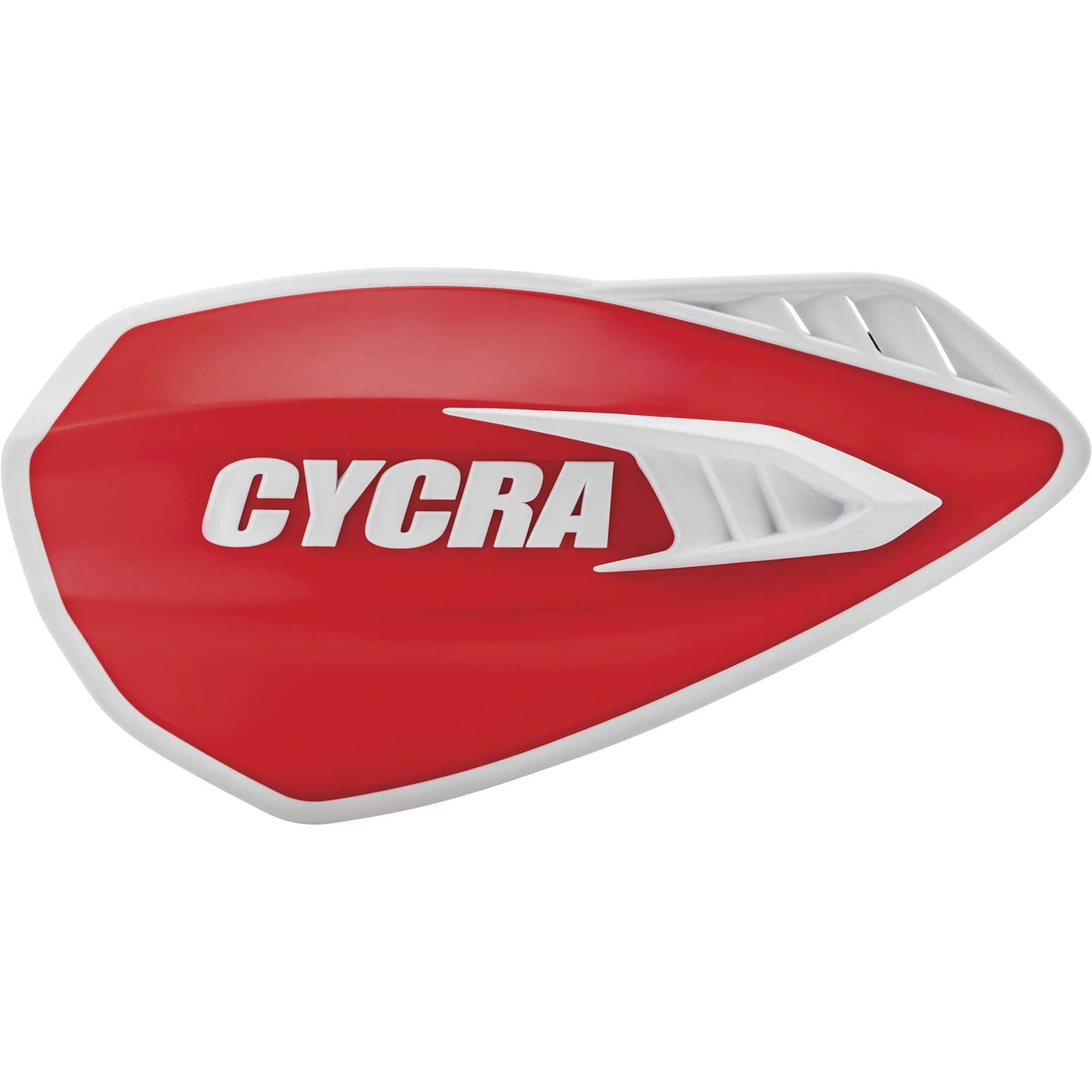 Cycra Handguards - Cyclone - Red/White [MPN: 1CYC-0056-343]_982562