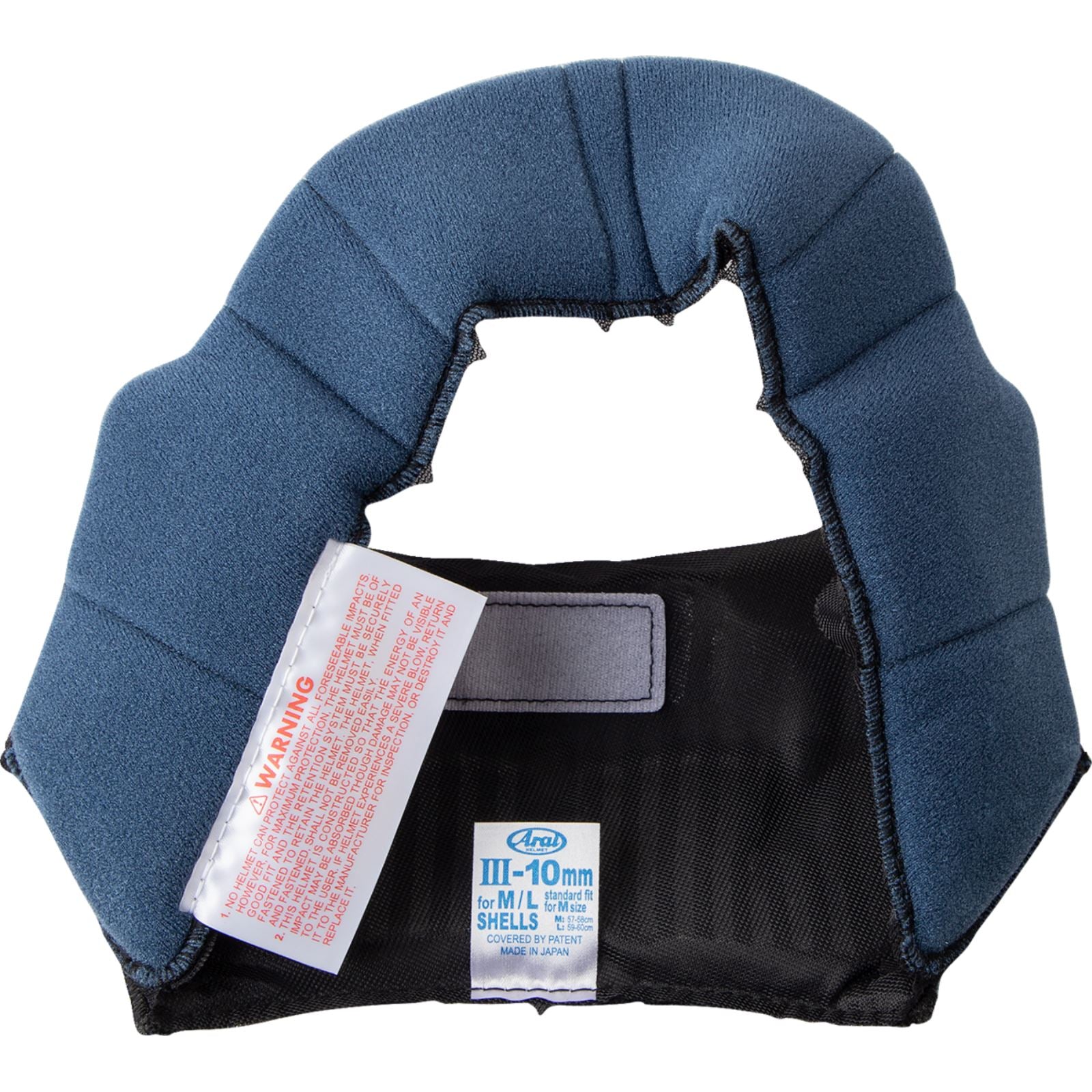 Arai Regent-X Interior Pad - EP III - 10 mm [MPN: 075850]_1164415