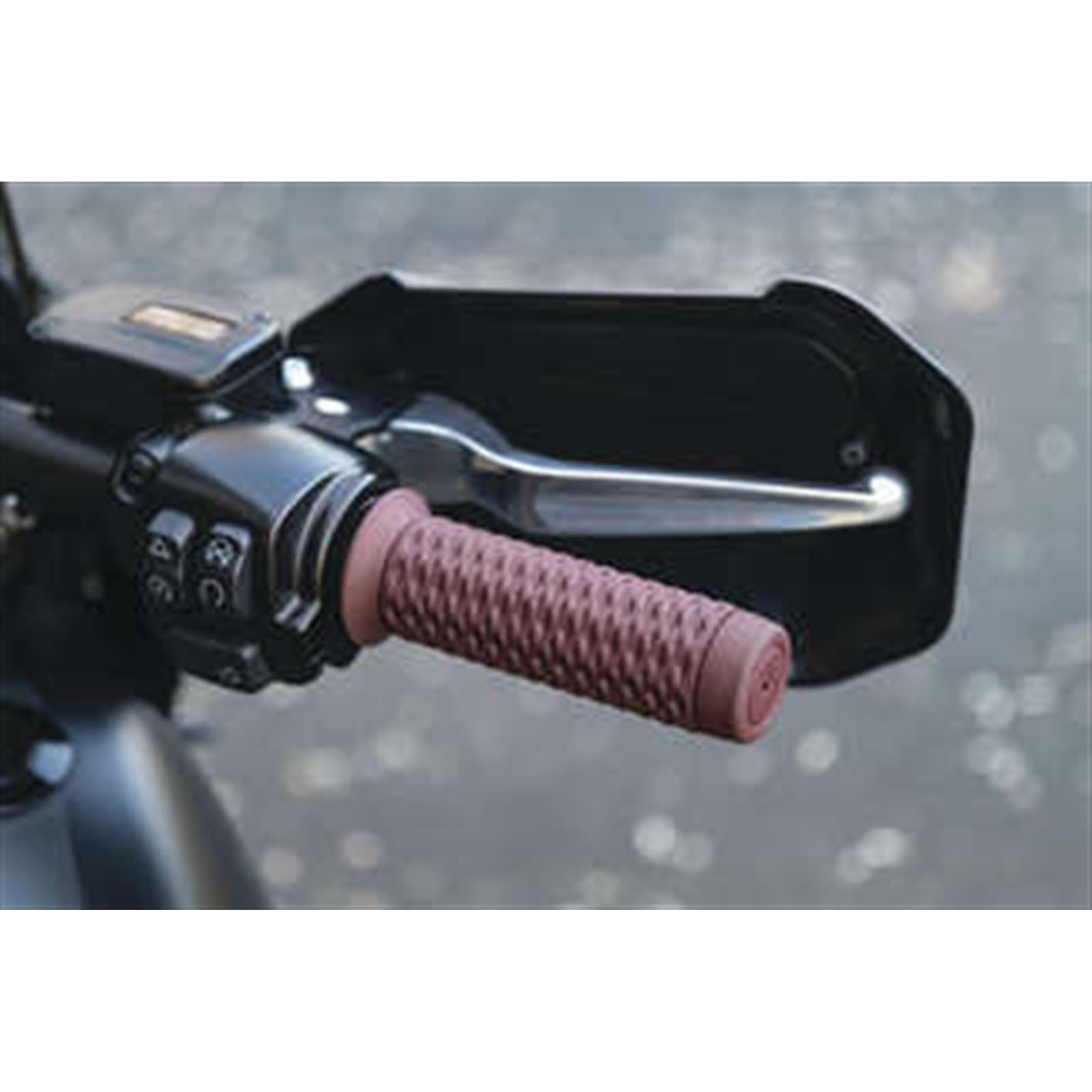 Kuryakyn Braaap! Grips - Red (Brown Red) 7/8"  6597_982339