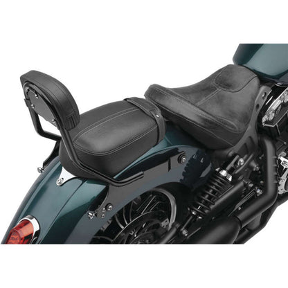 Cobra Detachable Backrest - Black - Solo Seat - For Indian Scout 502-2211B_982003