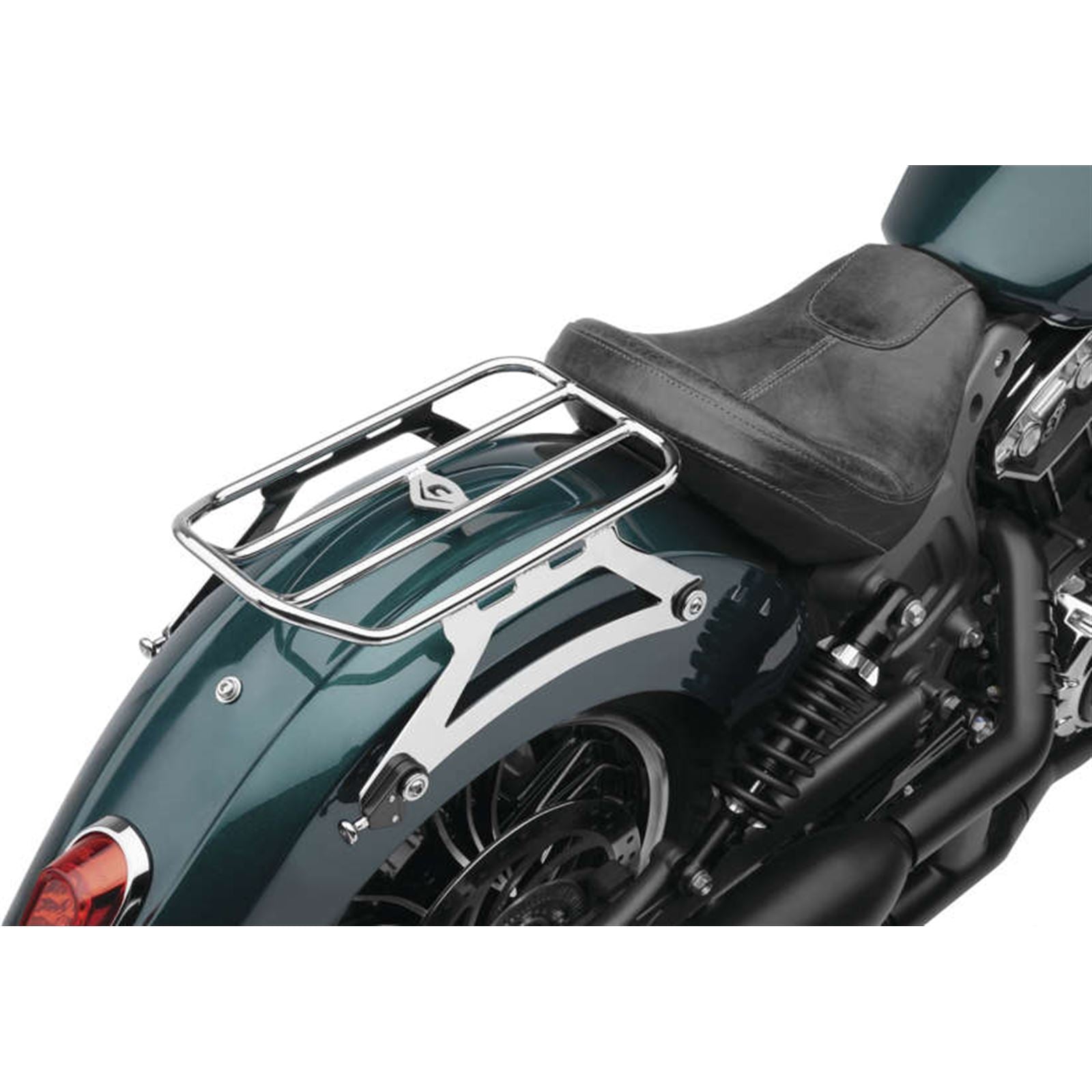 Cobra Detachable Luggage Rack - Chrome - For Indian Scout '15-'22 502-2510_993624