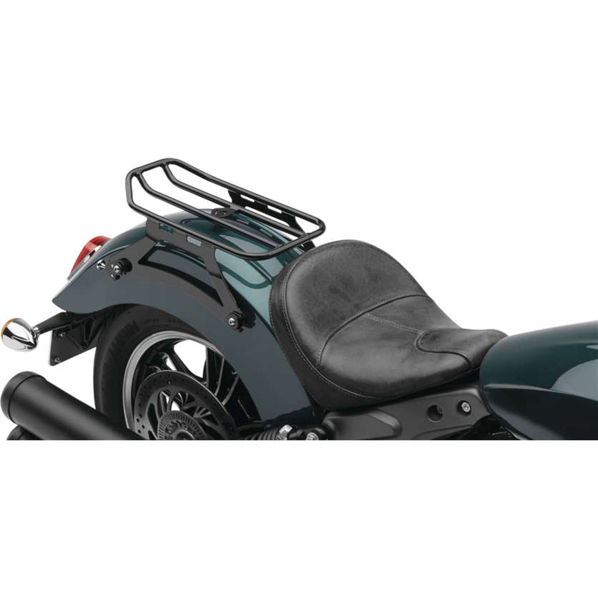 Indian Scout Rear Rack Cobra Detachable Luggage Rack - Black - For Indian Scout '15-'22 [MPN ...