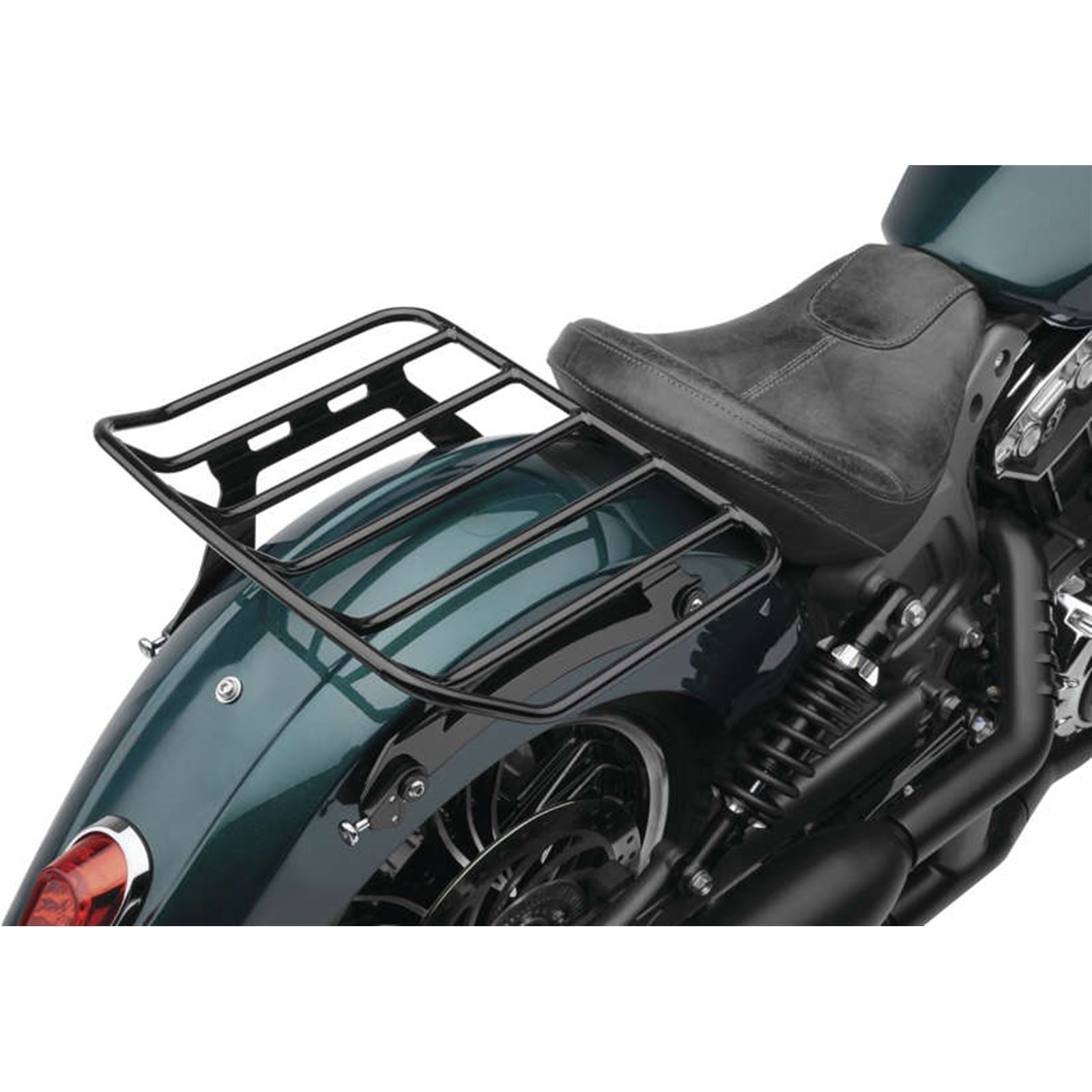 Cobra Detachable Solo Rack - Black - For Indian Scout' 15-'22 OPEN BOX [MPN: 502-2610B]_2115576