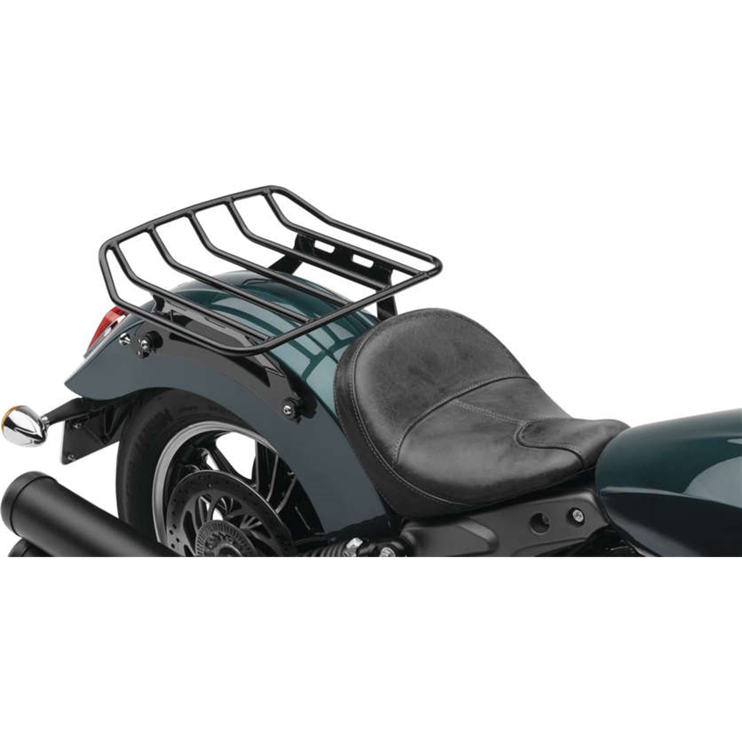 Cobra Detachable Solo Rack - Black - For Indian Scout' 15-'22 OPEN BOX [MPN: 502-2610B]_2115575