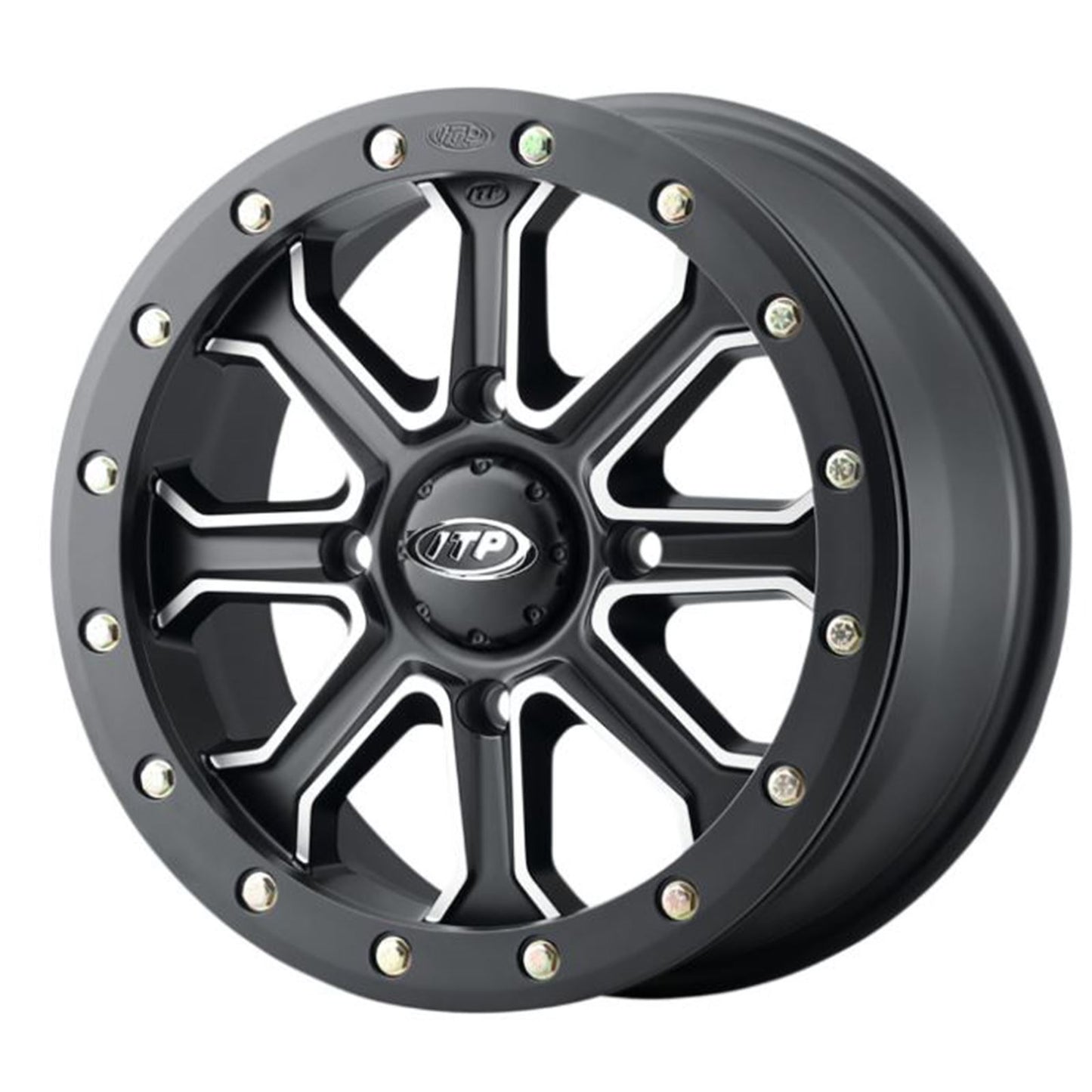 ITP Inertia Wheel - Front/Rear - Black - 14x7 - 4/137 - 5+2 1422523727B_889080