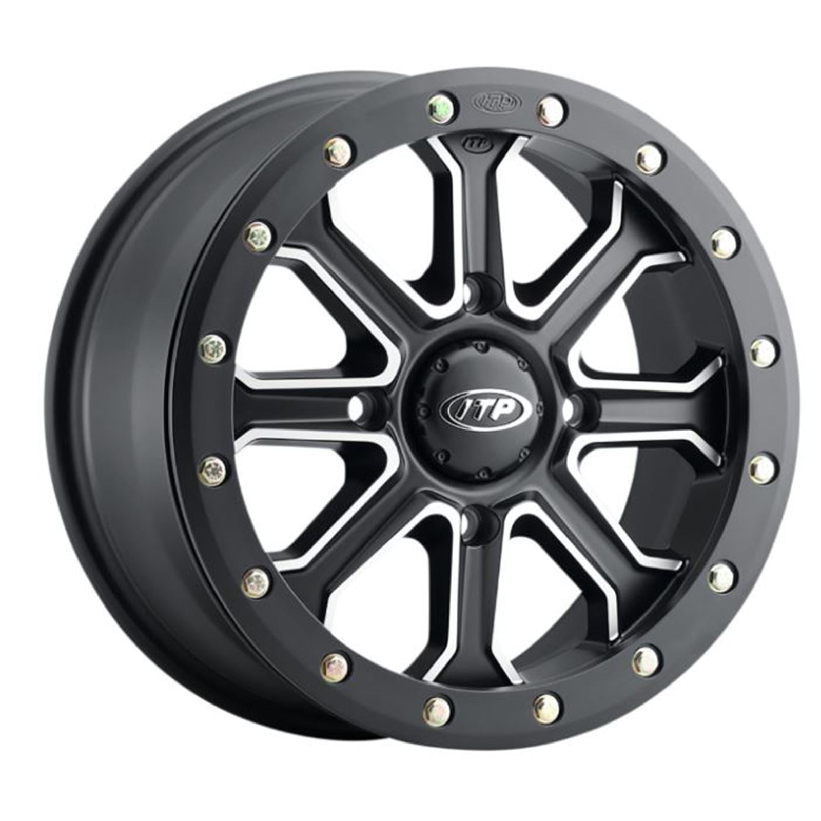 ITP Inertia Wheel - Front - Black - 14x7 - 4/137 - 6+1 1422524727B_889083