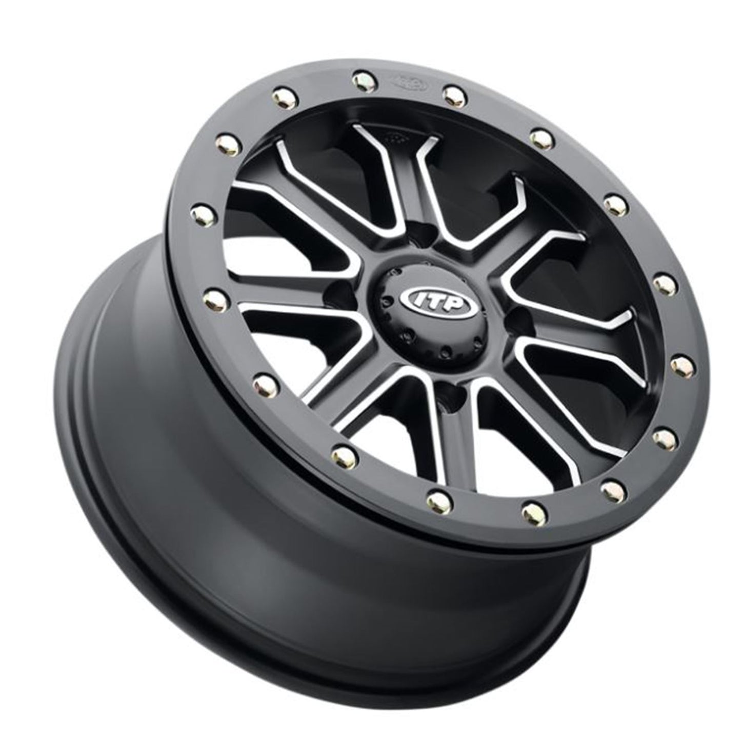 ITP Inertia Wheel - Front - Black - 14x7 - 4/137 - 6+1 1422524727B_889085
