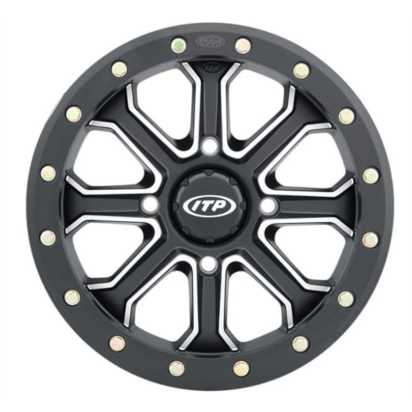 ITP Inertia Wheel - Front - Black - 14x7 - 4/137 - 6+1 1422524727B_889086