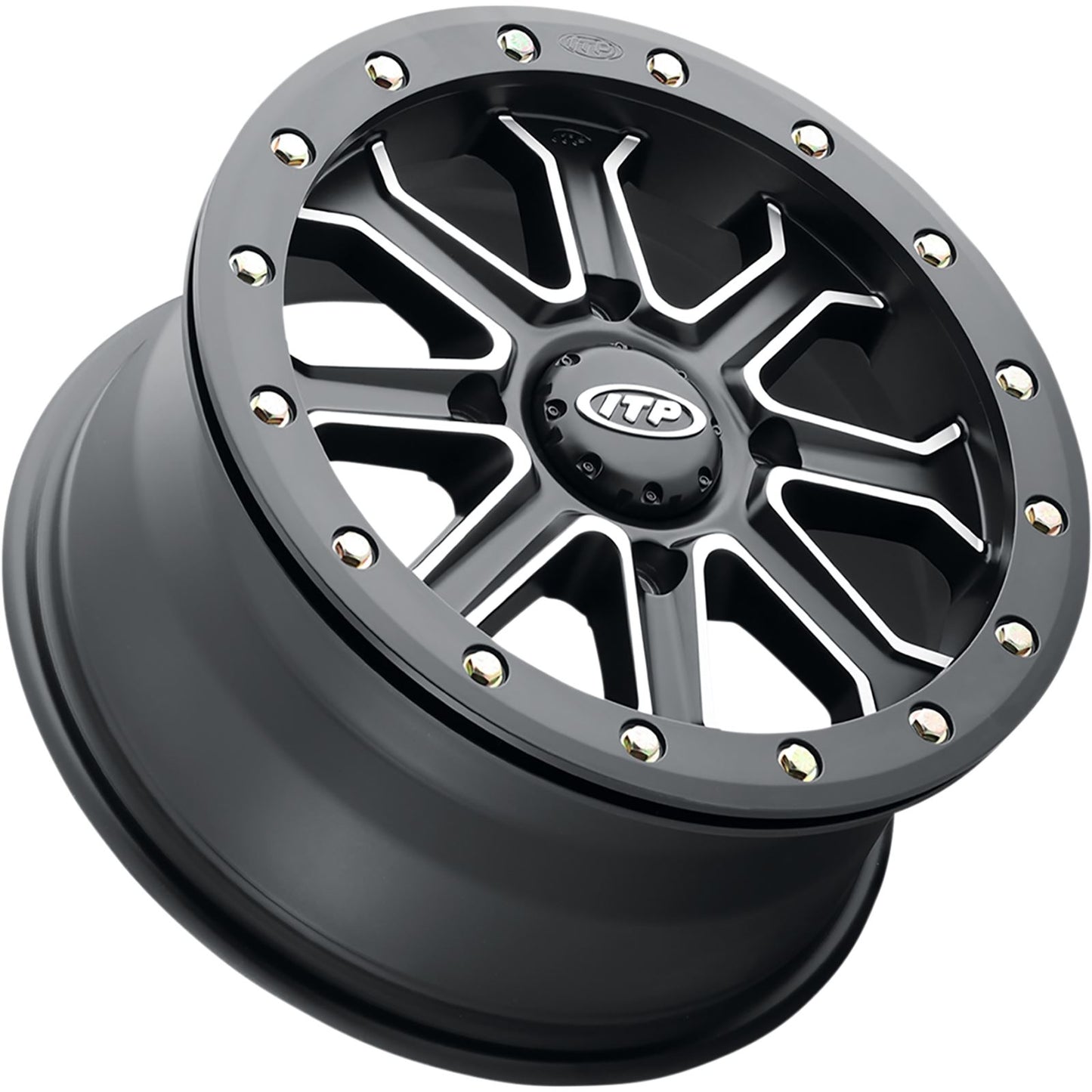 ITP Inertia Wheel - Front - Black - 14x7 - 4/137 - 6+1 1422524727B_893674