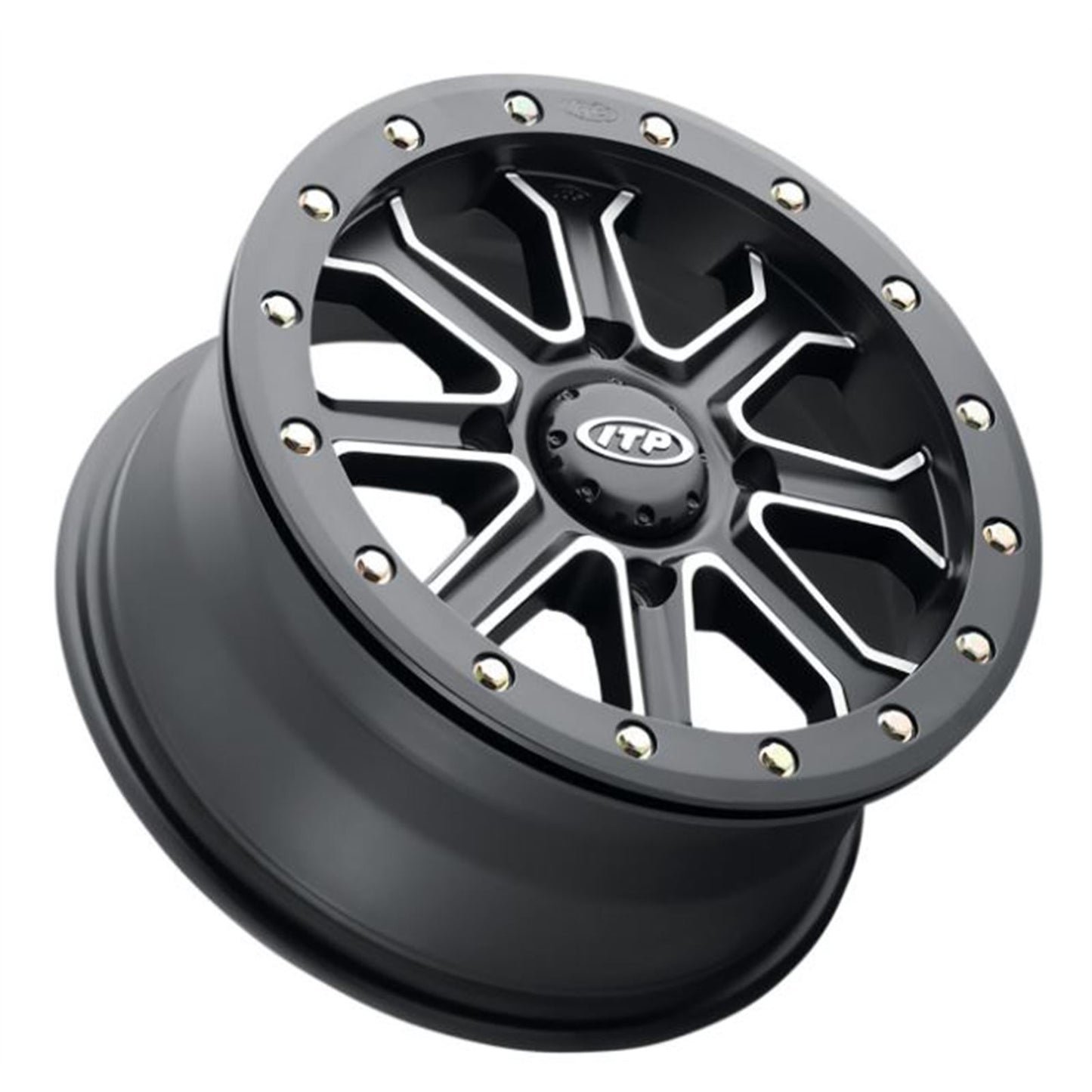 ITP Inertia Wheel - Front/Rear - Black - 14x7 - 4/137 - 5+2 1422525727B_889089