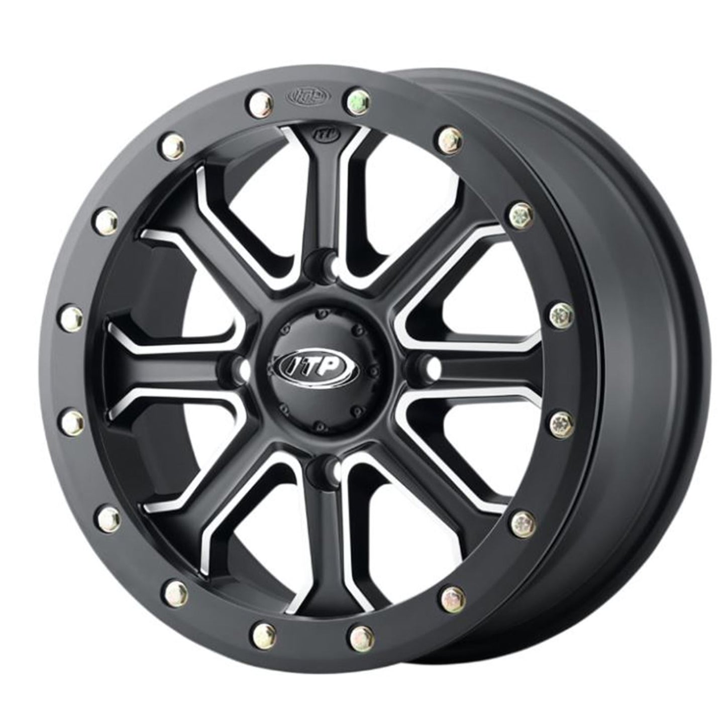 ITP Inertia Wheel - Front/Rear - Black - 14x7 - 4/156 - 5+2 1422526727B_889100