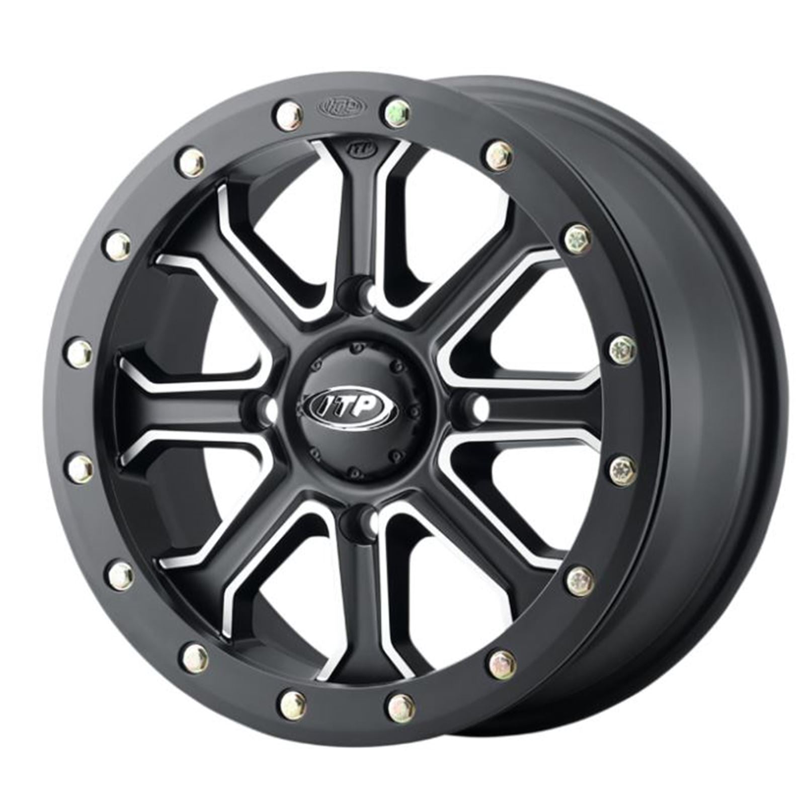 ITP Inertia Wheel - Front/Rear - Black - 14x7 - 4/156 - 5+2 1422526727B_889100
