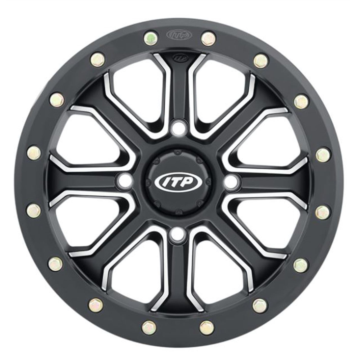 ITP Inertia Wheel - Front/Rear - Black - 14x7 - 4/156 - 5+2 1422526727B_889098