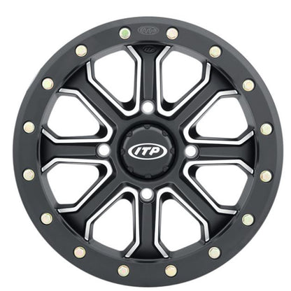 ITP Inertia Wheel - Front/Rear - Black - 15x7 - 4/137 - 5+2 1522527727B_889094